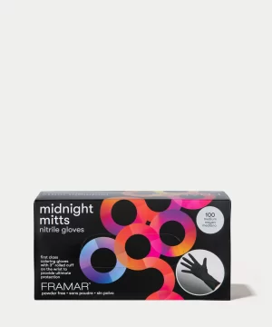 Midnight Mitts Nitrile Gloves - 100 Count Talla L
